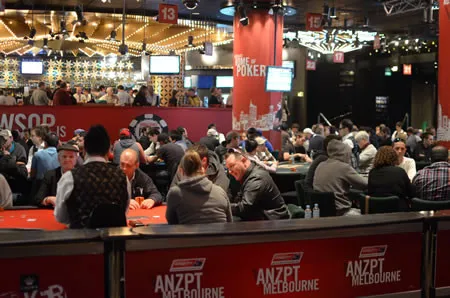 The Crown Poker room will be buzzing today!