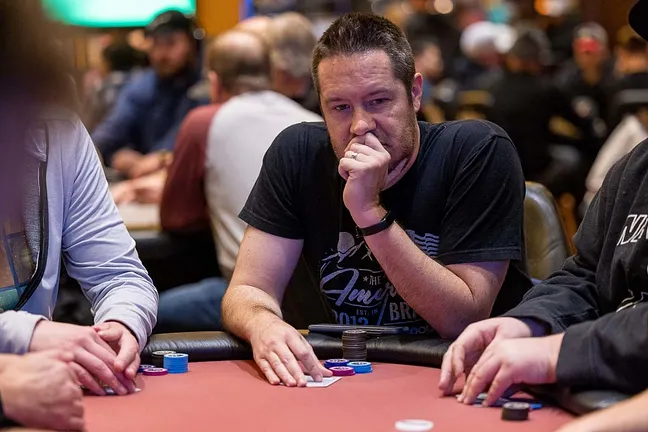 Grant Hinkle in Day 1a action