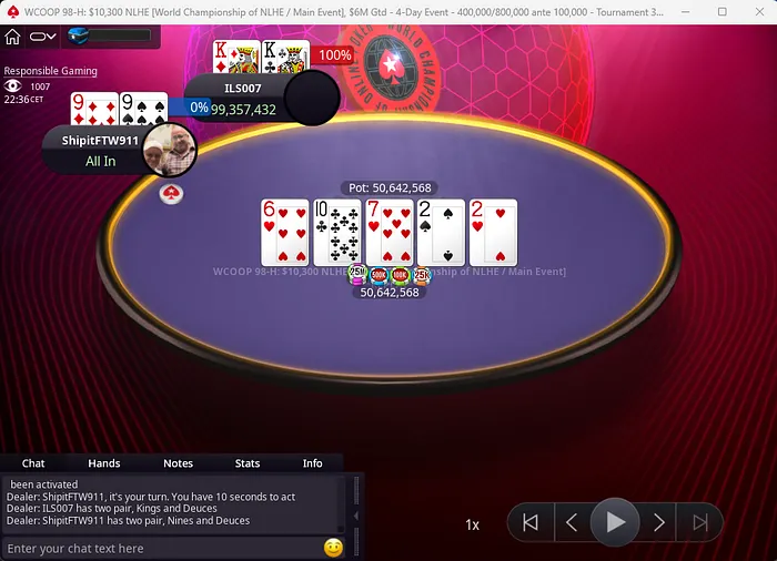 The Final Hand of the Tournament