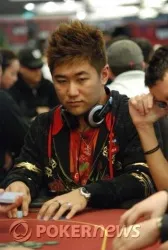 Huang representing PokerStars Team Asia