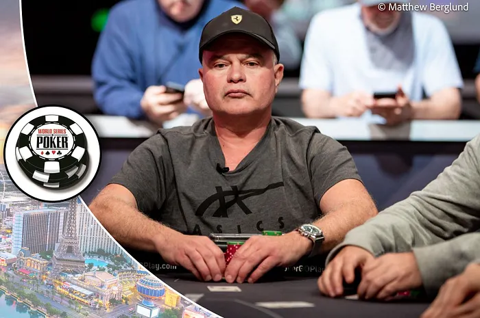 Sérgio Braga na WSOP 2023