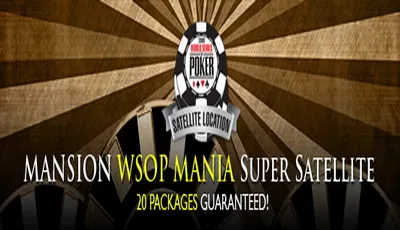 Mansion: WSOPMANIA 20 Lugares Garantidos! 0001