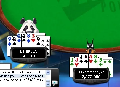 FTOPS XI Event #3, 0+16 Stud: 'AsMetzmagnyAs' Rolls 101