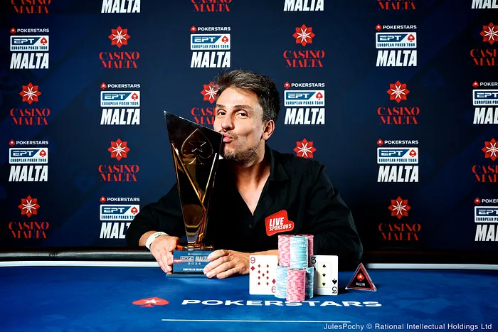 André Moreira Campeão EPT High Roller Malta 2025