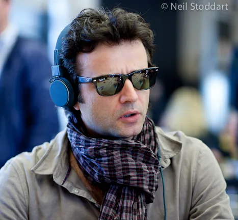 Chip leader Fabrice Soulier