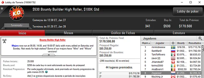 Rui "RuiNF" Ferreira Conquista Daily 500 (,169) & Mais 103