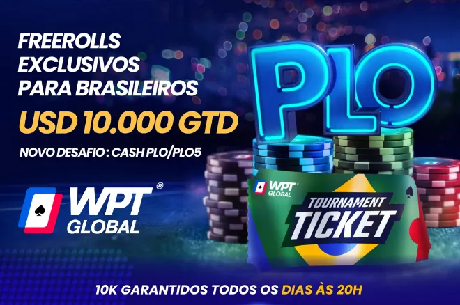 Freerolls Exclusivos para Brasileiros no WPT Global