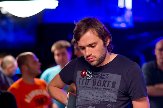 Ivan Demidov on his final hand