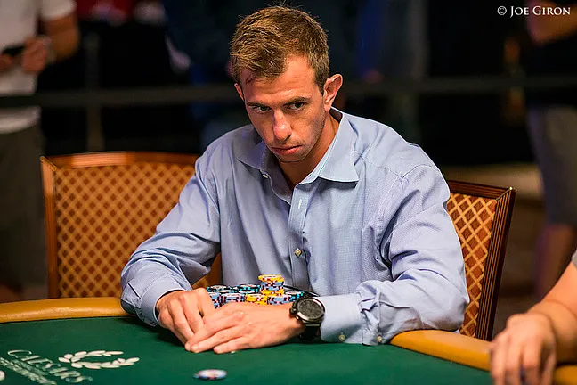 Shannon Shorr busted in third at his table.