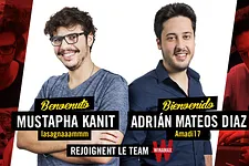 Mustapha Kanit e Adrián Mateos