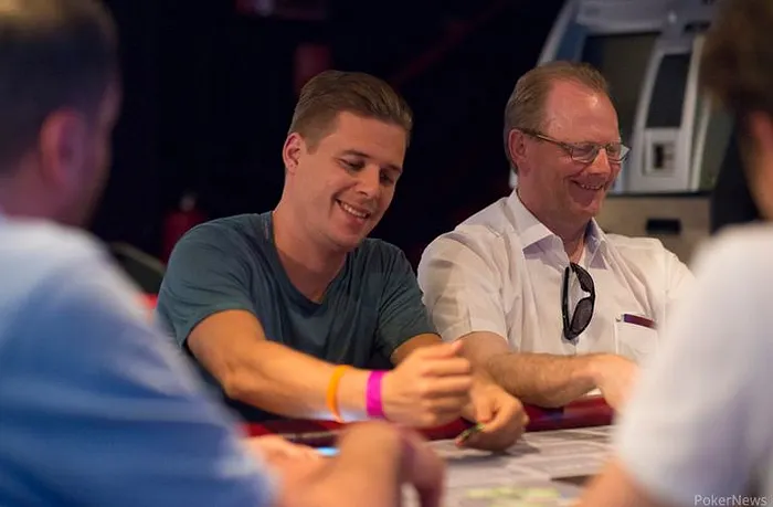 Noah Boeken et son mentor Marcel Luske