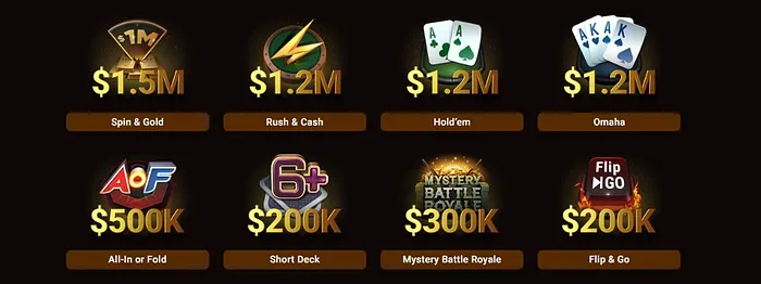 Promoções e leaderboards GGPoker