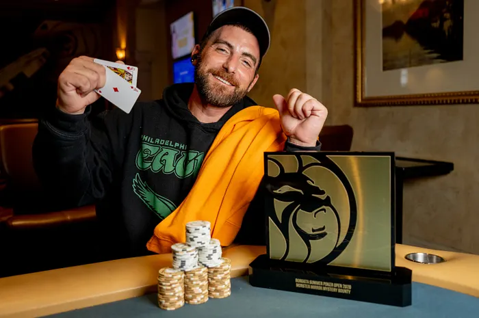 Poker Player Pulls Largest Mystery Bounty Prize, Then Wins Entire Tournament