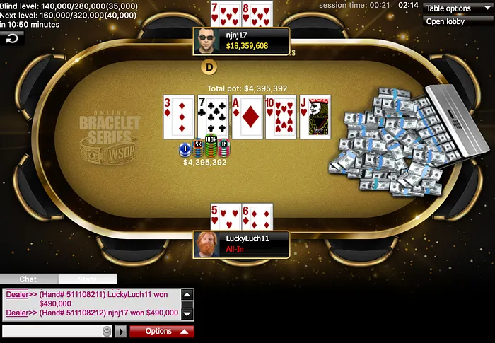 Event 10 Final Hand