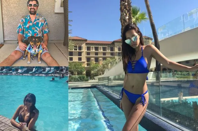 Réseaux sociaux : Bikinis & Drinks... Il fait (très) chaud à Las Vegas ! 0001