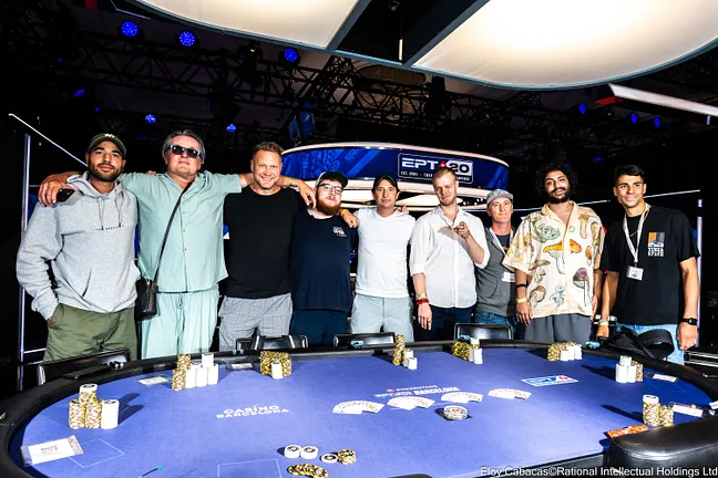 Final table Estrellas Main Event