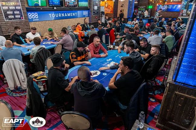 EAPT Bucharest 888 Poker Room