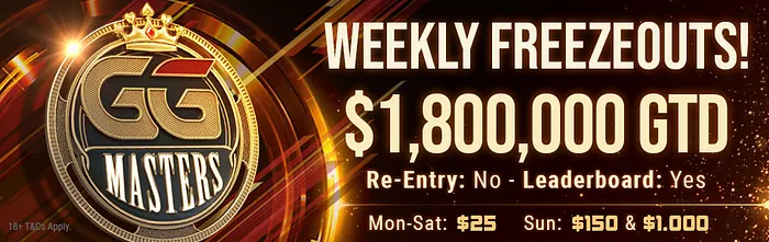 torneios GGMasters  da GGPoker