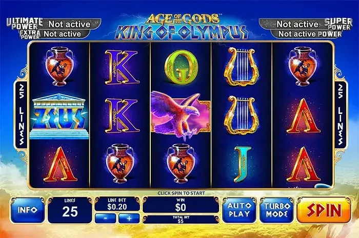 Age of the Gods: Rise of Olympus Slot