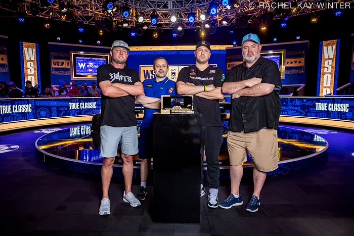 Final Four, Michael Mizrachi, Kenny Hallaert, John Wasnock, Braxton Dunaway