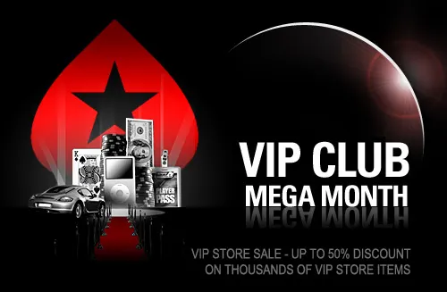 Time is Running Out For VIP Mega Month at PokerStars 0001