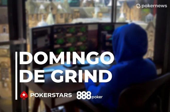 Domingo de grind na PokerStars e 888poker