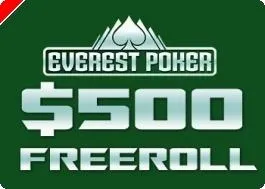 ¡Juega nuestros exclusivos freerolls de 500$ en Everest Poker! 0001