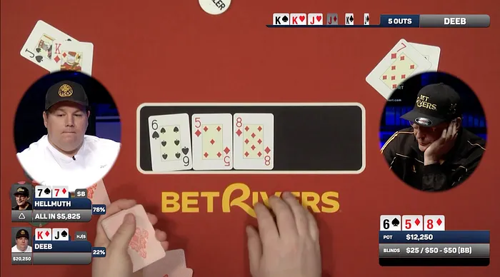 Jennifer Tilly Runs Roughshod Over Table on Latest Hellmuth's Home Game 105