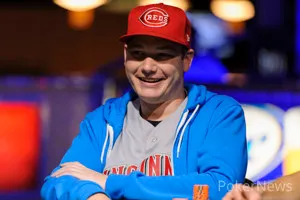 Jacob Bazeley (Seen Here Playing in Another Tournament Series) is Off and Running Here at the Borgata Winter Poker Open's Six-Max Event