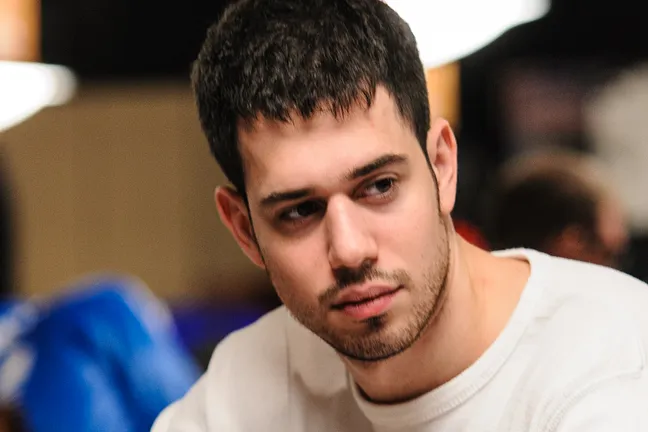 Nick Schulman Among the Chip Leaders