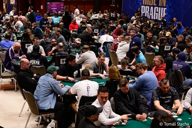 WSOP Europe poker room