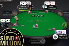 Toda a ação da mesa final com cartas reveladas!