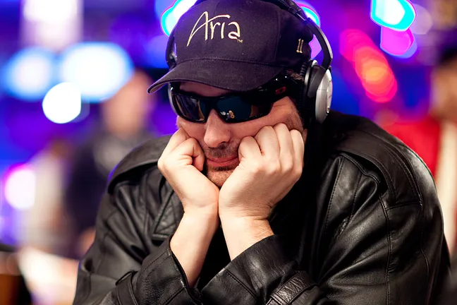 The Face of an Eleven Time WSOP Champion