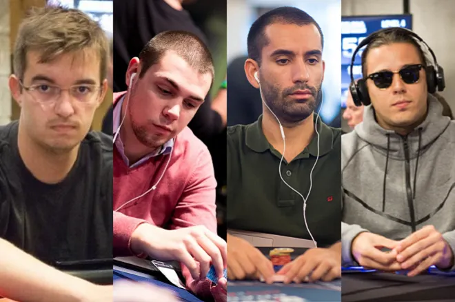 Filipe "Zagazaur" Oliveira, Rui "RuiNF" Ferreira, João "Naza114" Vieira e Pedro "HanzooKid" Marques