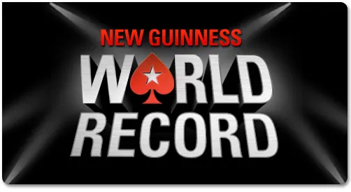 pokerstars world record
