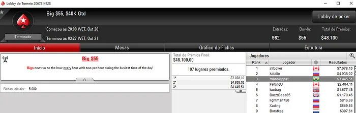 DrJames89, Manokippa2 e Rogerdox Brilham na Reta de Sexta do PokerStars 102