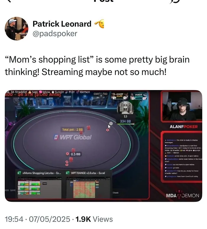 Patrick Leonard en X