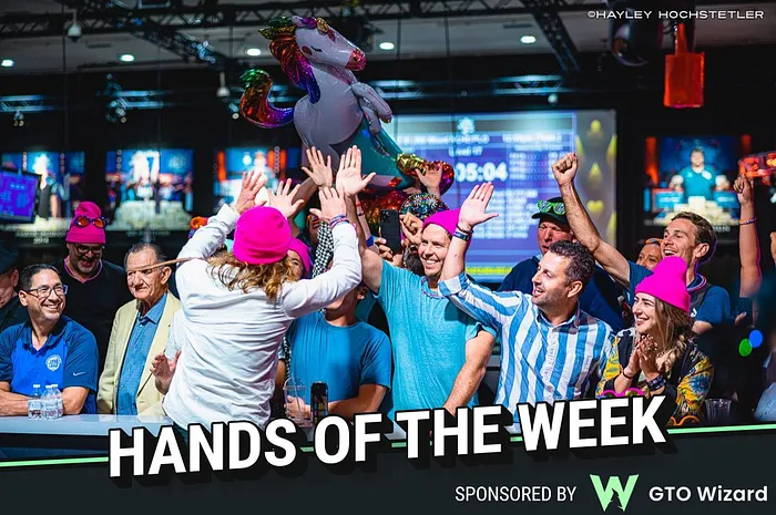 2023 wsop poker hands