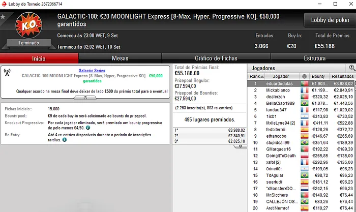 Lobby de poker da PokerStars