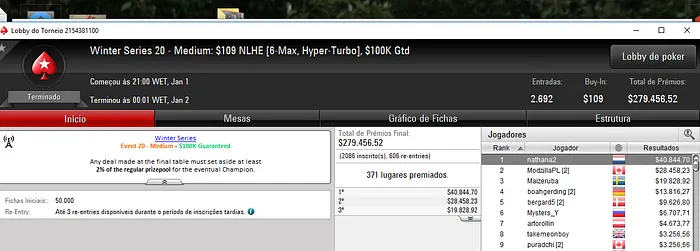Winter Series: darkziv Conquista Evento #19 - Low (,968) & Mais 105