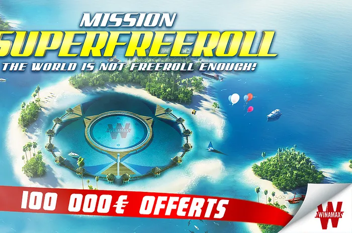 Le Super Freeroll Winamax revient avec 100.000€ de dotation 0001