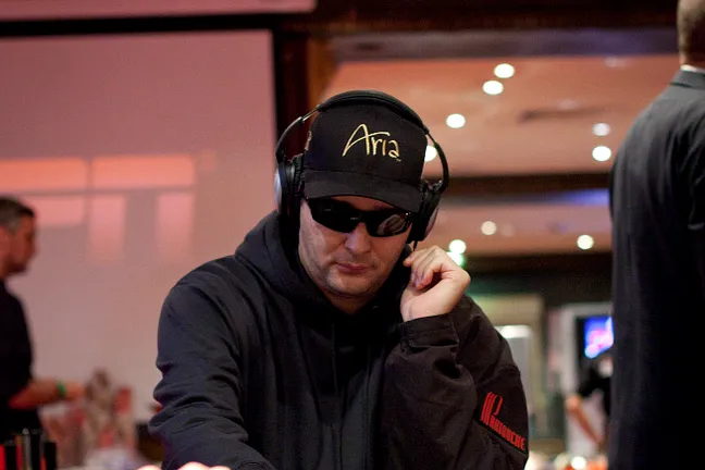 Phil Hellmuth - One of The Chip Leaders!