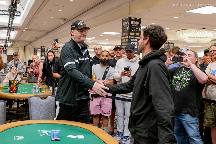 Darren Rabinowitz and Phil Hellmuth
