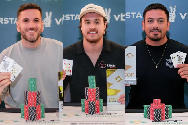 Leandro Manuel Bustillo, Leonardo Carlessi e Bruno Vargas