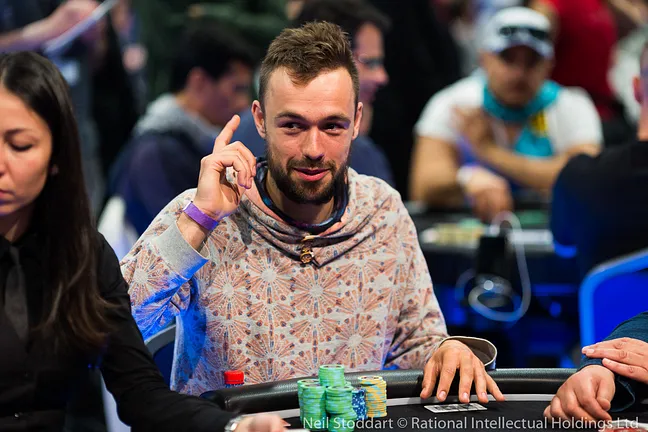 Ole Schemion brings a commanding stack into Day 5