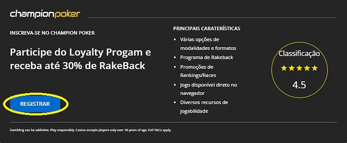 Análise review championpoker