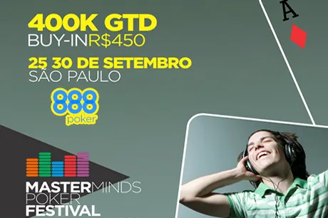 Vá ao MasterMinds Satelitando no 888poker 0001