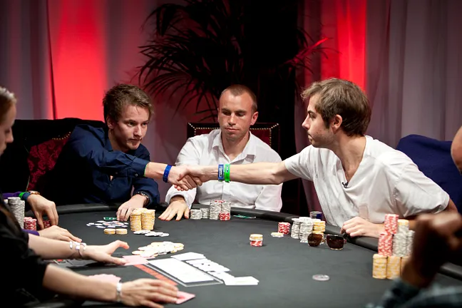 Andy Mosley, (left) is finished, with this tournament.