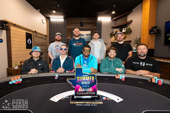 Final Table RunGood Summer Series at Lodge Card Club