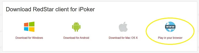 redstar poker app para ios jogar no navegador